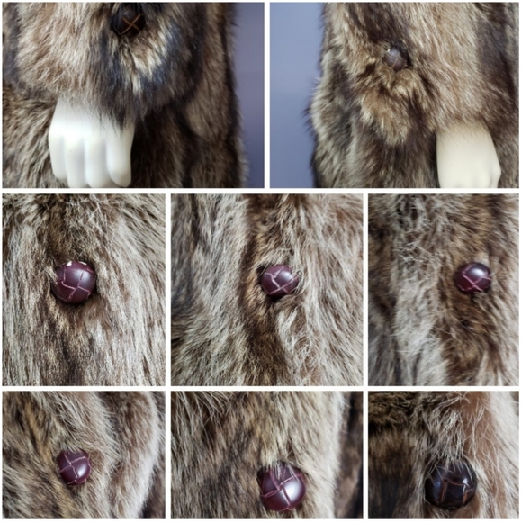 Givenchy Coat Fur Long Length Double Breasted - Picture 6 of 8